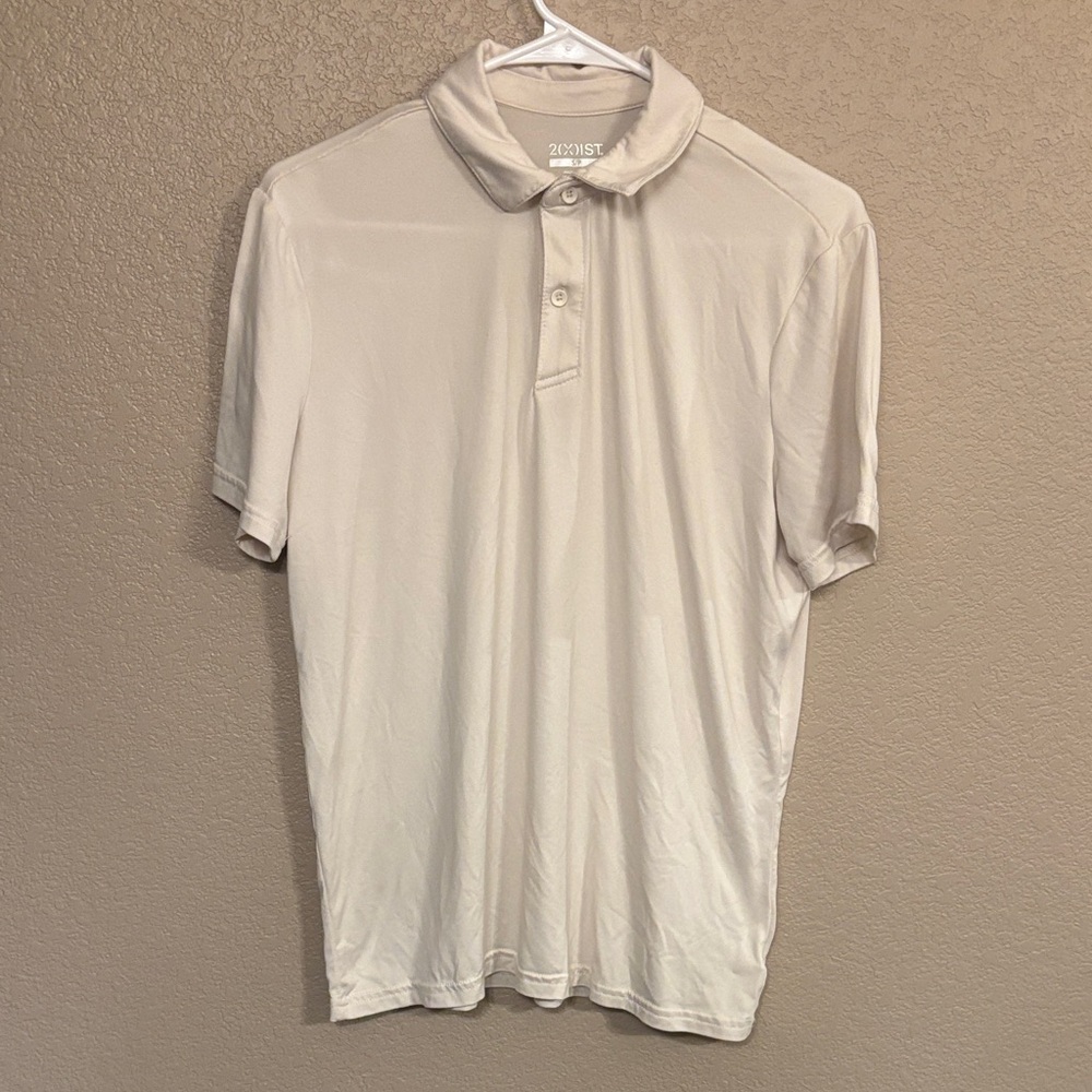 2xist Light Beige Polo Shirt